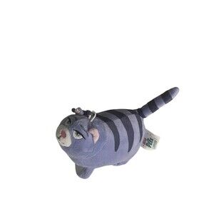 The Secret Life of Pets Movie Keychain Chloe 7" Plush Purple Cat Stuffed Animal